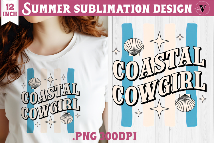 Summer Sublimation | Retro beach quote on stripes png