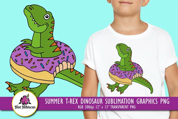 T Rex T shirt Design | Funny Dinosaur Sublimation