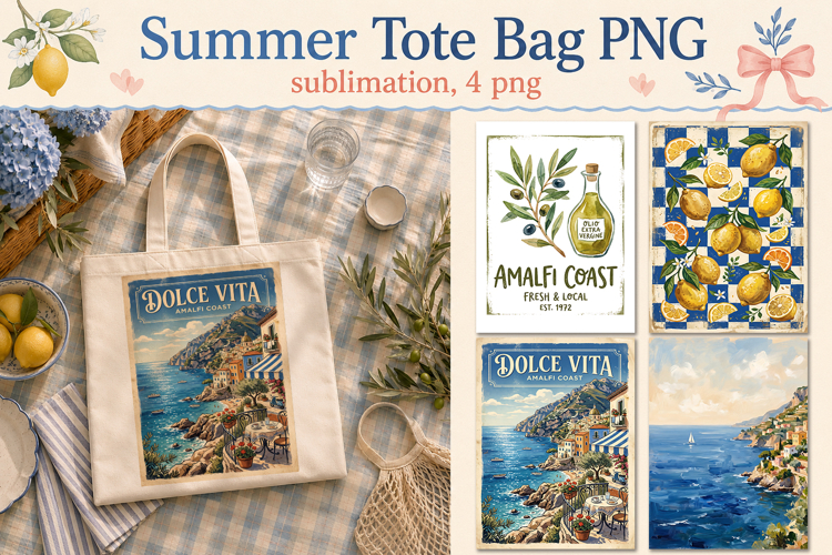 Summer Tote Bag PNG, Funny bag sublimation
