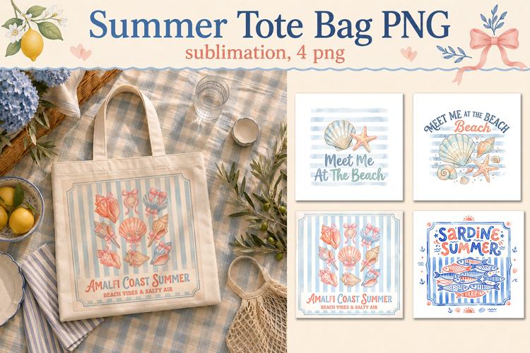 Summer Tote Bag PNG, Funny bag sublimation