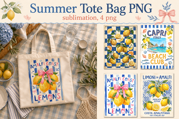 Summer Tote Bag PNG, Funny bag sublimation