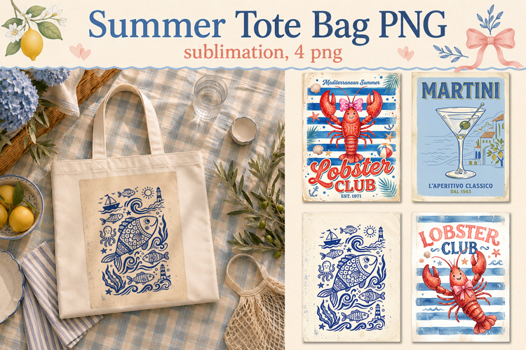 Summer Tote Bag PNG, Funny bag sublimation