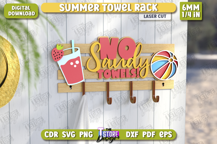 Beach Towel Clipart Image 10