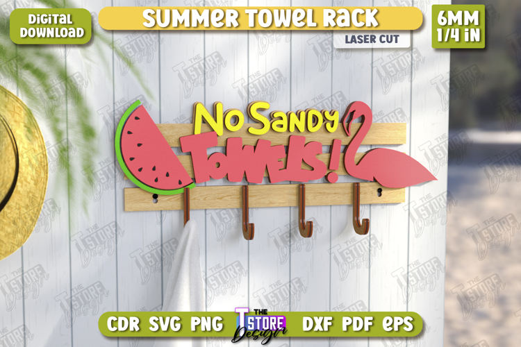 Beach Towel Clipart Image 3