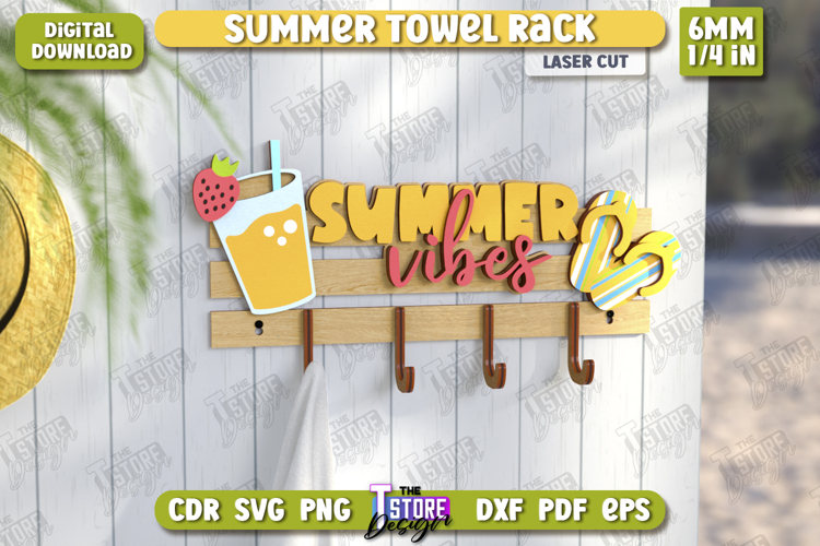 Beach Towel Clipart Image 2