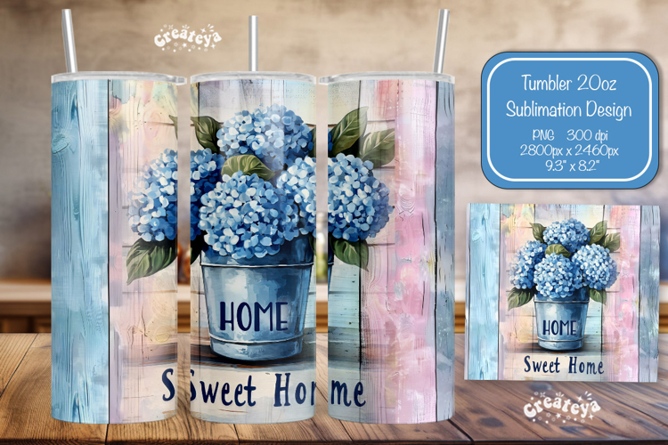 Flower Summer Tumbler Wrap PNG Skinny 20oz Seamless wrap