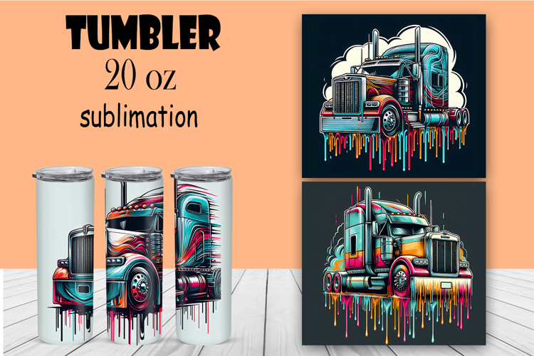Car Tumbler Wrap | Sublimation | Tumblers