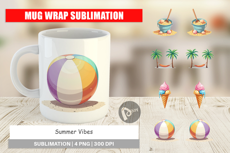 Mug Wrap Summer Vibes
