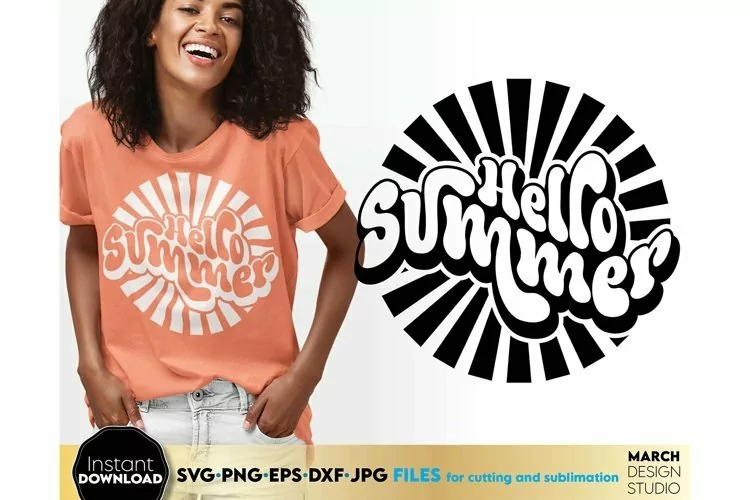 Hello Summer | Sun Sublimation | Boho Summer