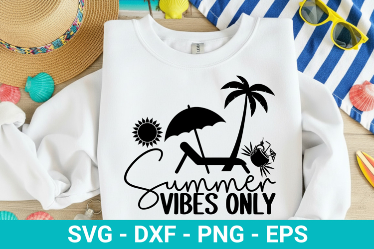 Summer Vibes Only - Summer SVG Design