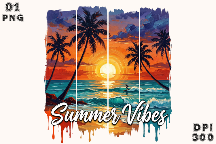Summer Vibes Png,Summer Beach Png