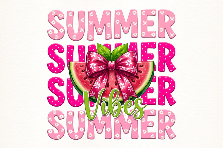 Summer Vibes Sublimation example image 1
