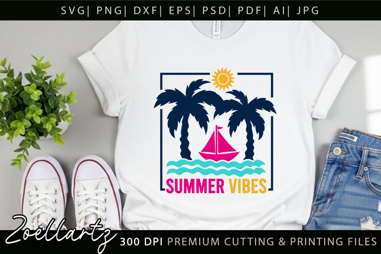 Summer Vibes Svg Image 6