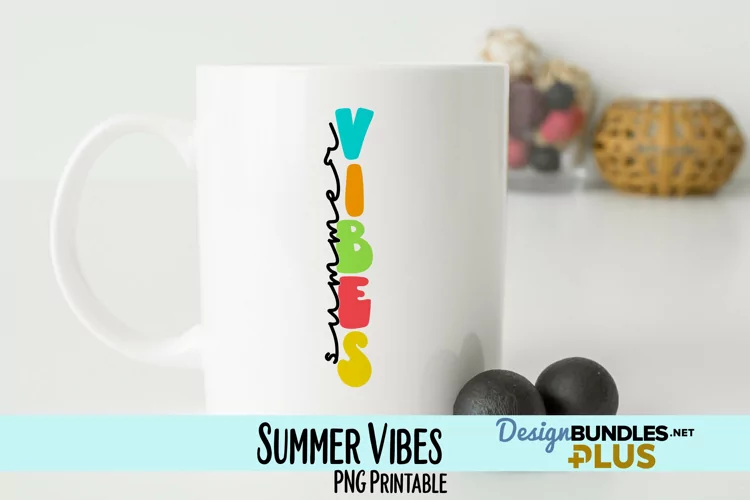 Summer Vibes Sublimation PNG