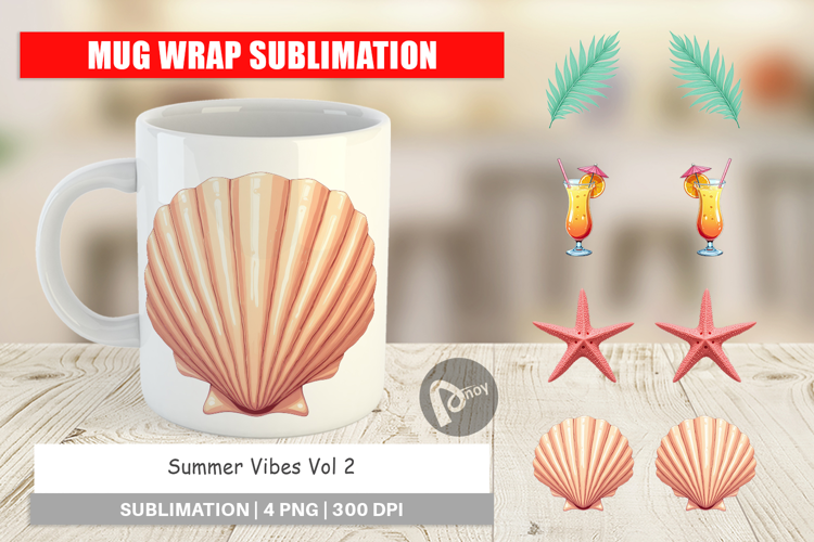 Mug Wrap Summer Vibes