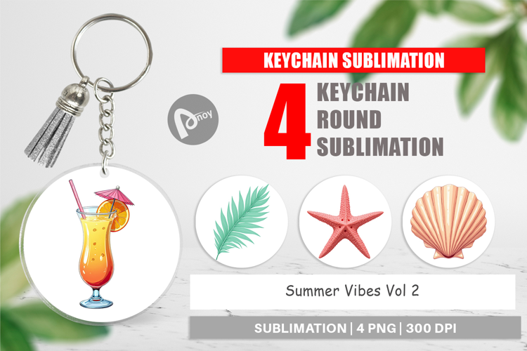 Keychain Summer Vibes