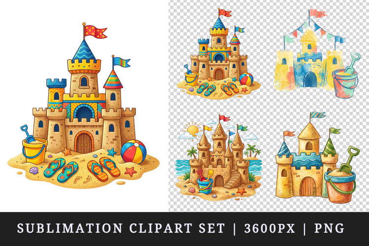Summer clipart printable sublimation design png