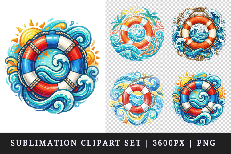 Summer clipart printable sublimation design png