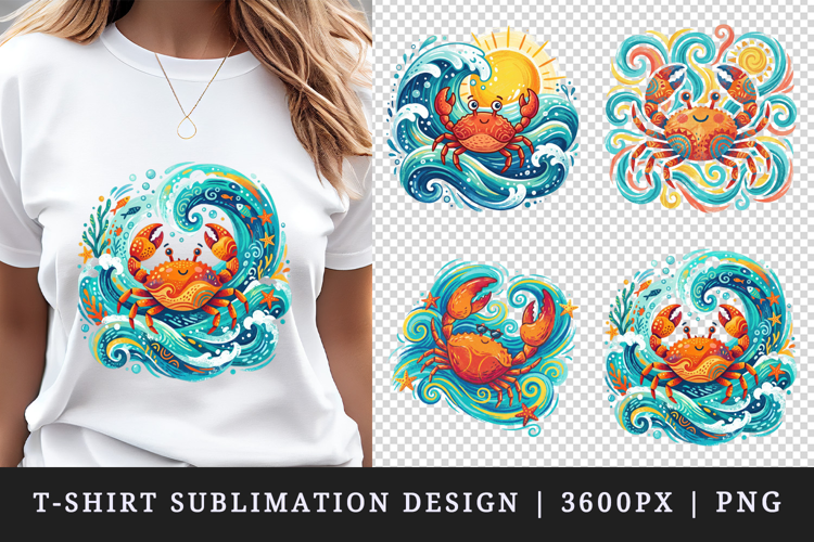 Summer t-shirt printable sublimation design png