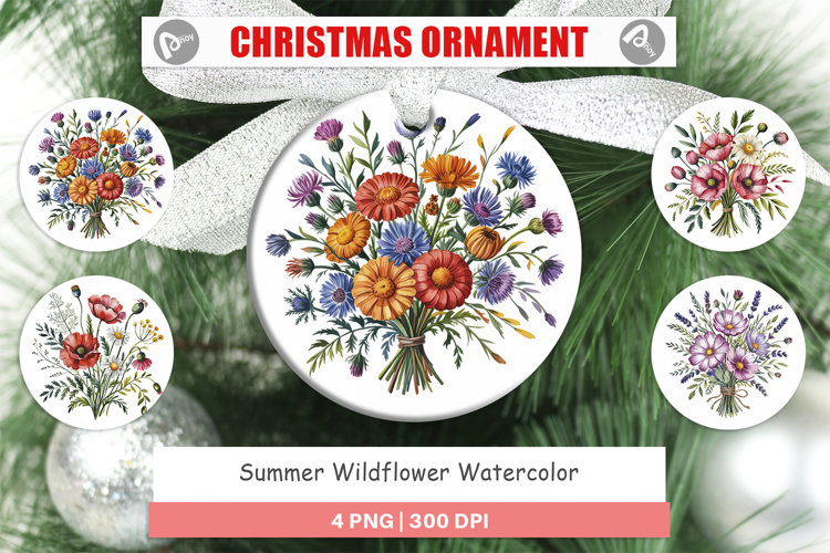 Ornament Summer Wildflower