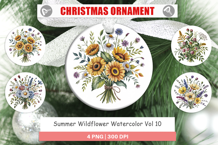 Ornament Summer Wildflower