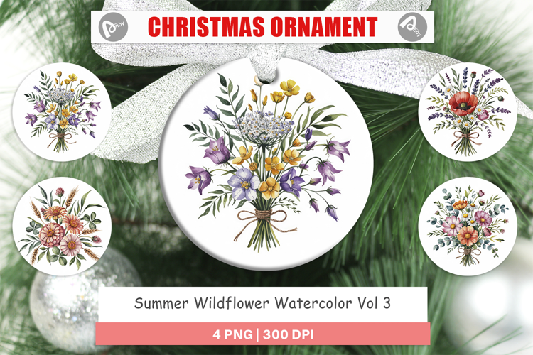 Ornament Summer Wildflower