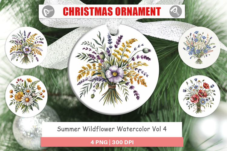 Ornament Summer Wildflower