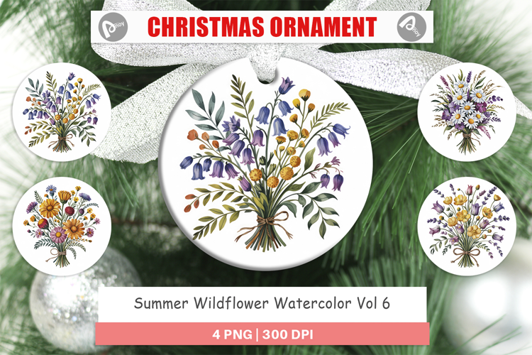 Ornament Summer Wildflower