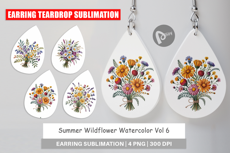 Earring Summer Wildflower