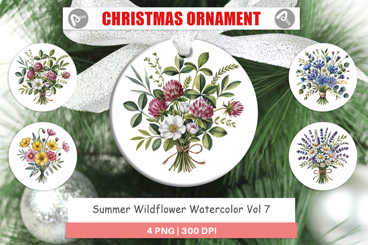Ornament Summer Wildflower