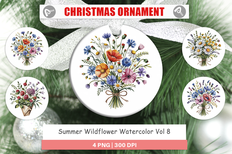 Ornament Summer Wildflower