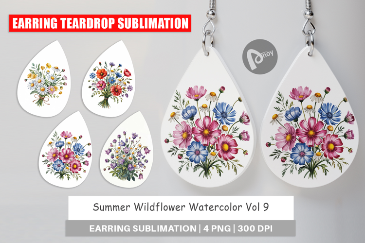 Earring Summer Wildflower