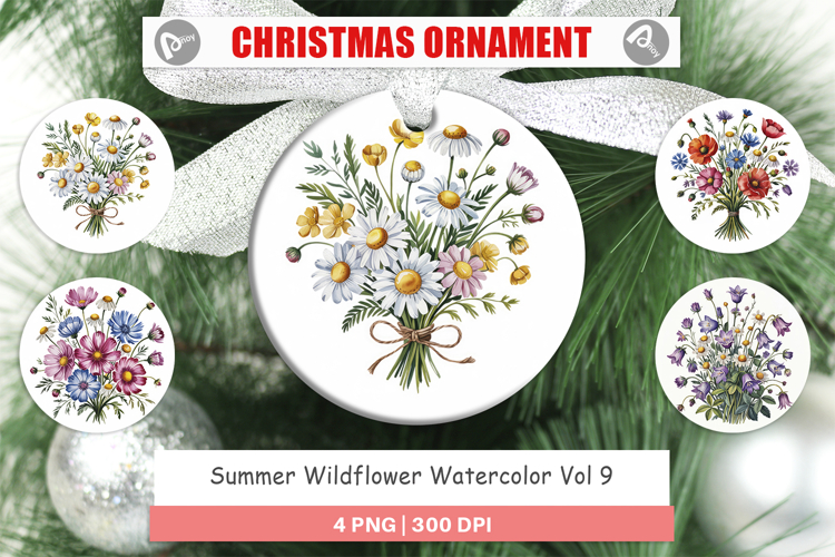 Ornament Summer Wildflower