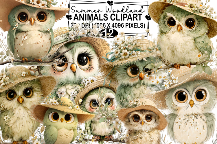 Forest Animals Clipart Image 4