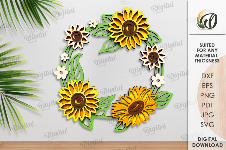 Floral Wreath Clipart