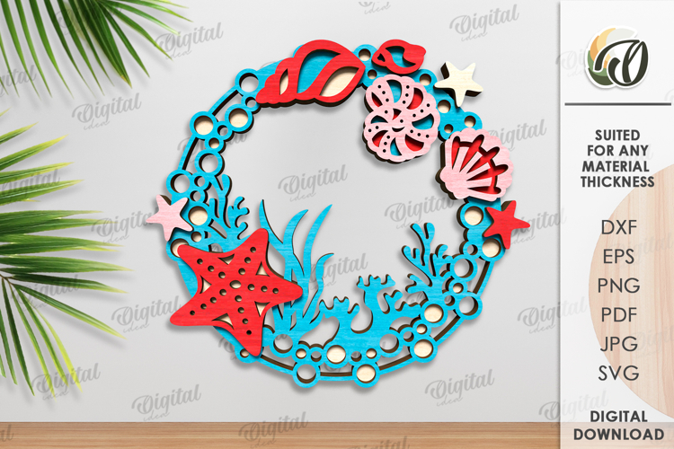 Floral Wreath Clipart Image 23