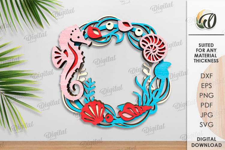 Floral Wreath Clipart Image 18