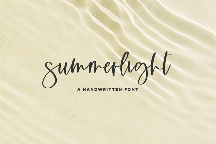 Modern Calligraphy Font Image 4