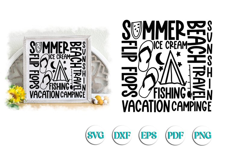 Summer Subway SVG example image 1