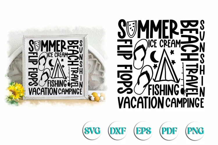 Summer Subway SVG