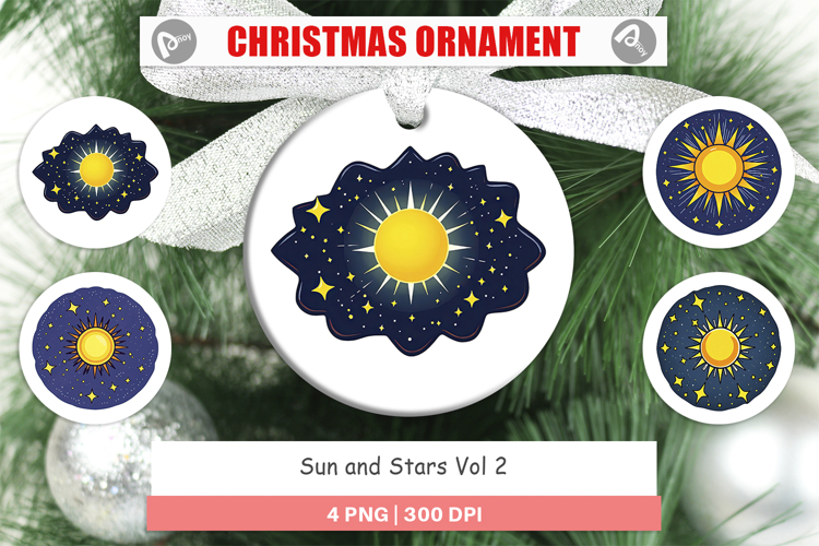 Ornament Sun and Stars
