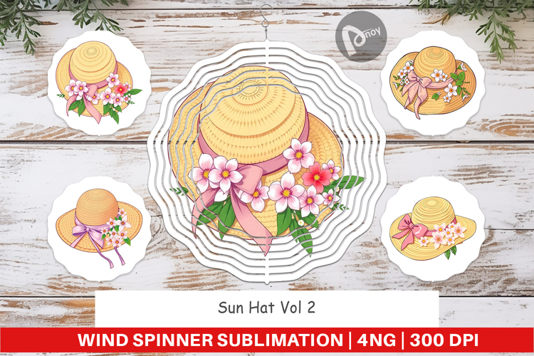 Wind Spinner Spring Sun Hat