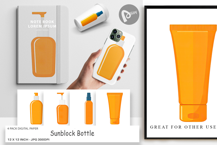 Summer Digital Paper Image 7