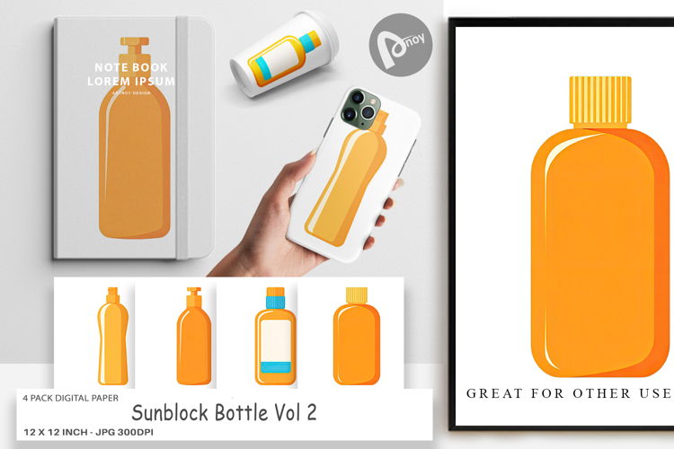 Summer Digital Paper Image 5