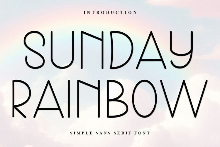 Rainbow Font Image 3