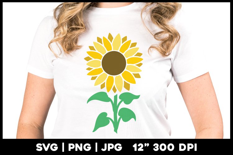 Sunflower Clipart Image 7