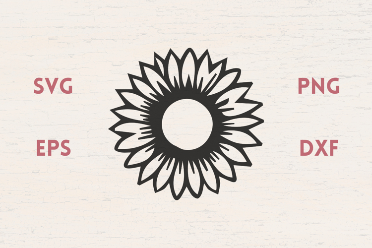 Sunflower SVG