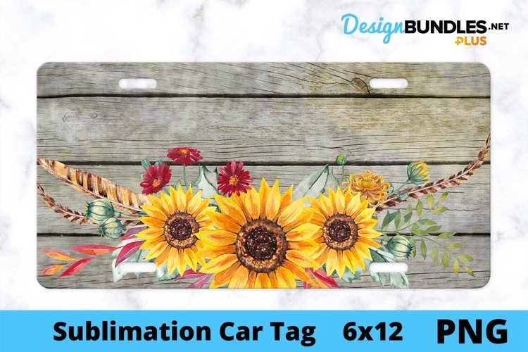 Sublimation License Plate Designs Image 7