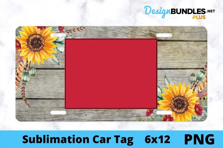 Sublimation License Plate Designs Image 8