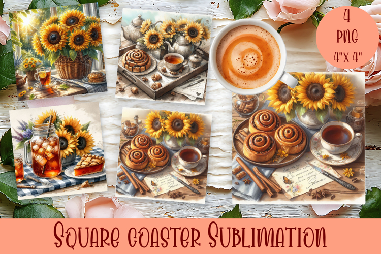 Sunflower Clipart Image 4